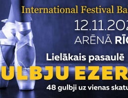 International Festival Ballet – Lielākais pasaulē ‘Gulbju ezers’ simfoniskā orķestra pavadījumā