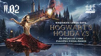 Hogwart’s Holidays ledus šovs