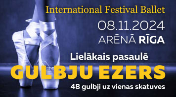 International Festival Ballet piedāvās lielāko pasaulē “GULBJU EZERU”