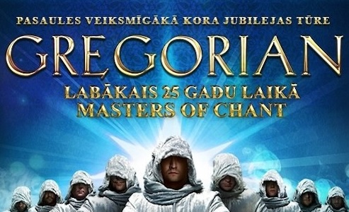 Gregorian. Pasaules veiksmīgākā kora jubilejas tūre