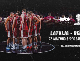 Latvia – Belgium. FIBA Eurobasket 2025 qualifiers