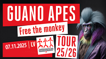 GUANO APES (rescheduled from 30.11.2024.)